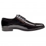 Pantofi barbati eleganti din piele naturala – Model David Negru Lac
